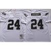 Rugby Jersey Oakland Raiders Retro Style Embroidered Football Uniform Men Women