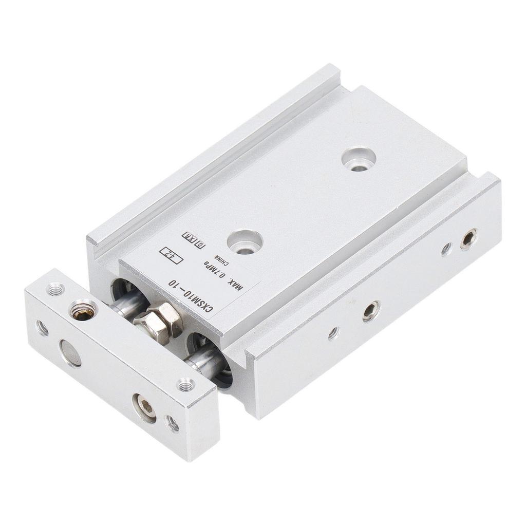 CXSM10-10 Compact Aluminum   Cylinder 10mm Bore 10mm Stroke 0.7Mpa Double Rod Guided Pneumatic Slide with Built-in Magnets for Stable High Load Perf