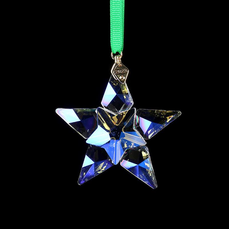 Modern Crystal Car Pendant With Transparent Star For Womens Interior Decor