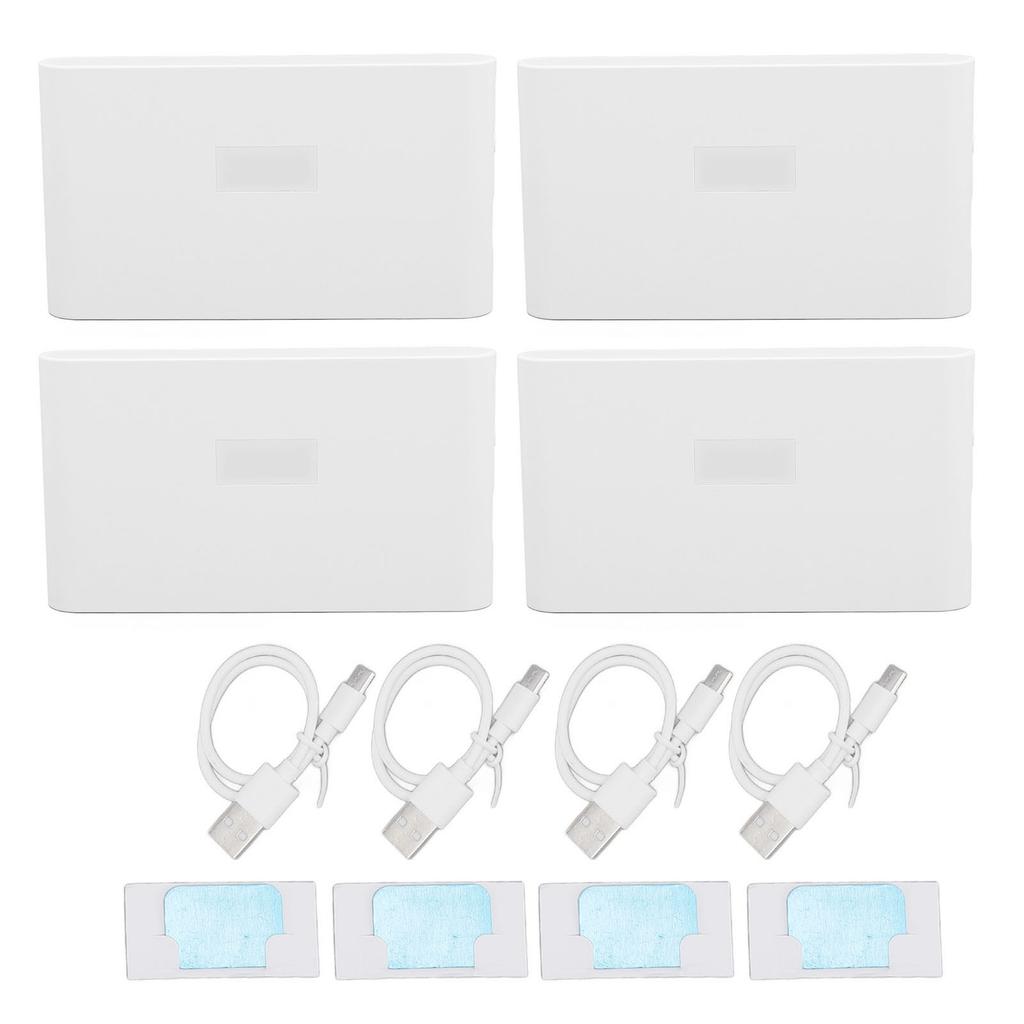 Magnetic Night Light Motion Sensor Type C Rechargeable LED 2700k Double Sided Illuminated Cordless