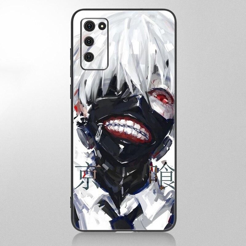 

Чехол для телефона с рисунком «Токийский гуль» для Samsung Galaxy A12 A02S A22 A32 A52 A72 A71 A51 A41 A31 A21 A11 A50 A70 A10S A20S, черный чехол Samsung A72