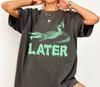 Retro Alligator T-Shirt, See You Later Alligator Graphic Tee, Cotton Unisex Top