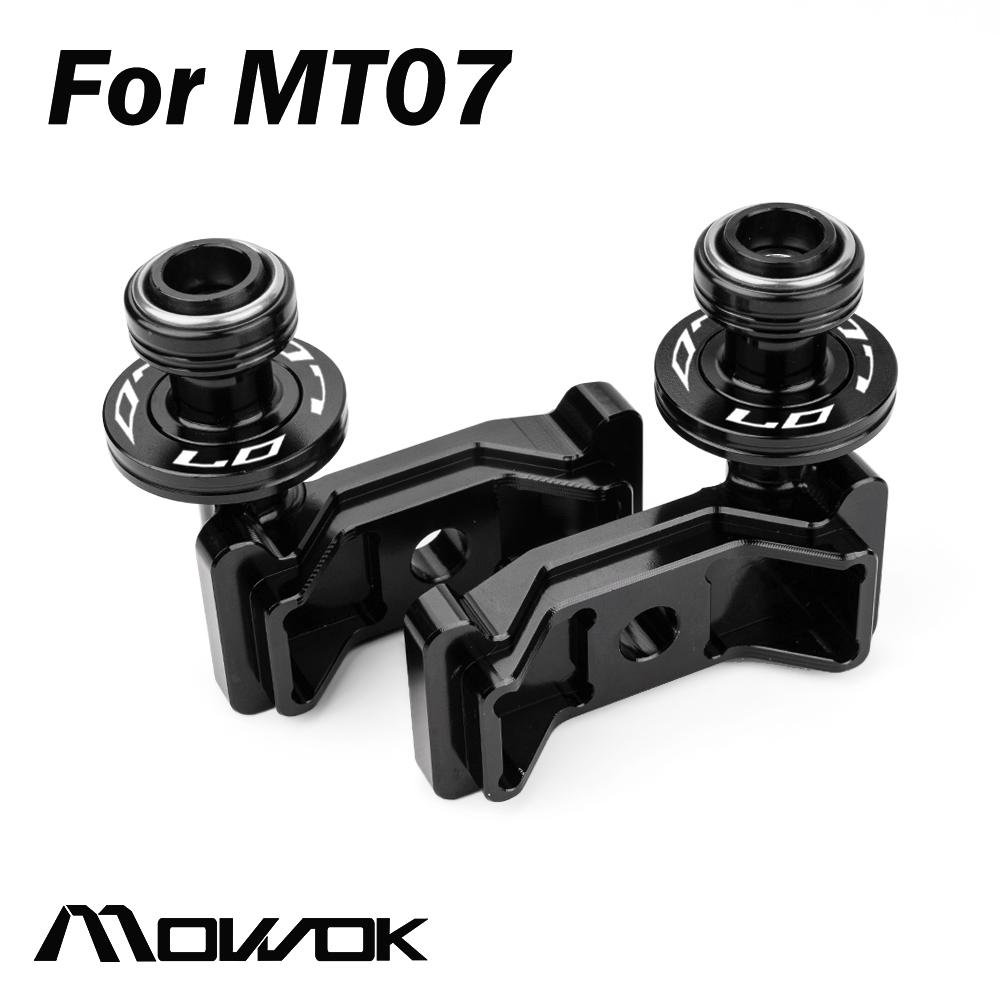 Per YAMAHA MT 07 09 03 10 MT07 MT09 MT03 MT10 2014-2025 2026 Accessori Moto Forcellone forcellone Bobina Slider Cavalletto Viti