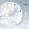 16-Rib Women’s Umbrella: Dual Use for Sun & Rain, UV Protective, Reinforced & Thickened for Enhanced Sunshade