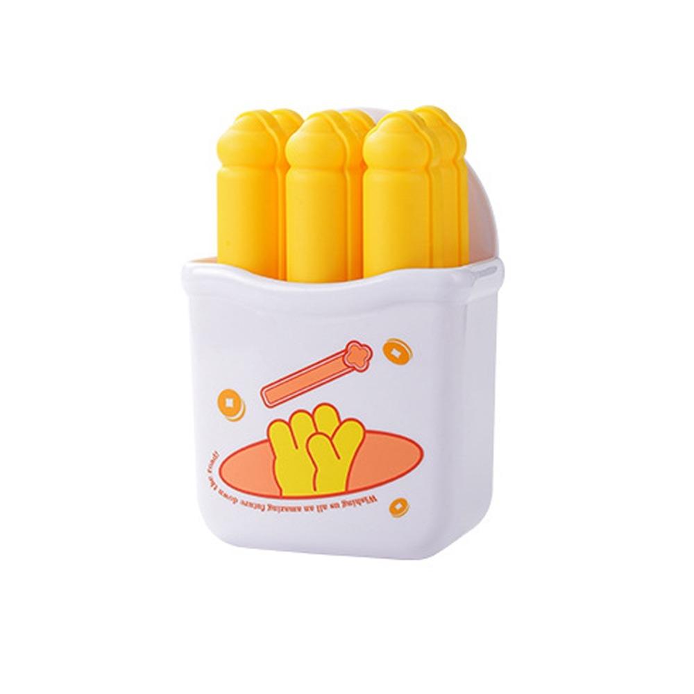 

6Pcs Non-Stick Good Luck Sign Ice Cube Mold Homemade Ice Cube Organizer Creative Ice Box Kitchen белый