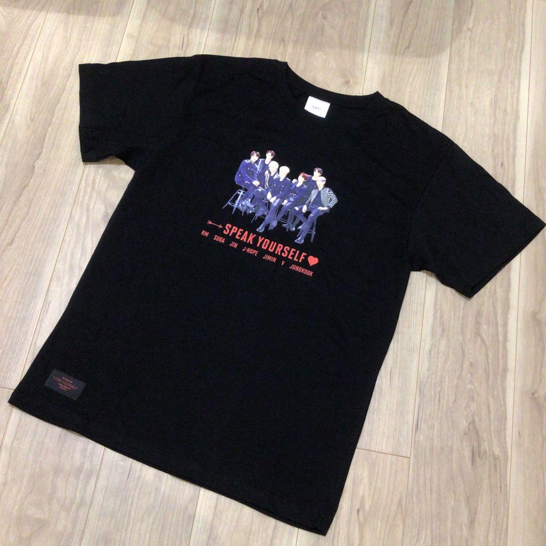 

[USED] Official BTS Tour T-Shirt, Black, Speak Your Self