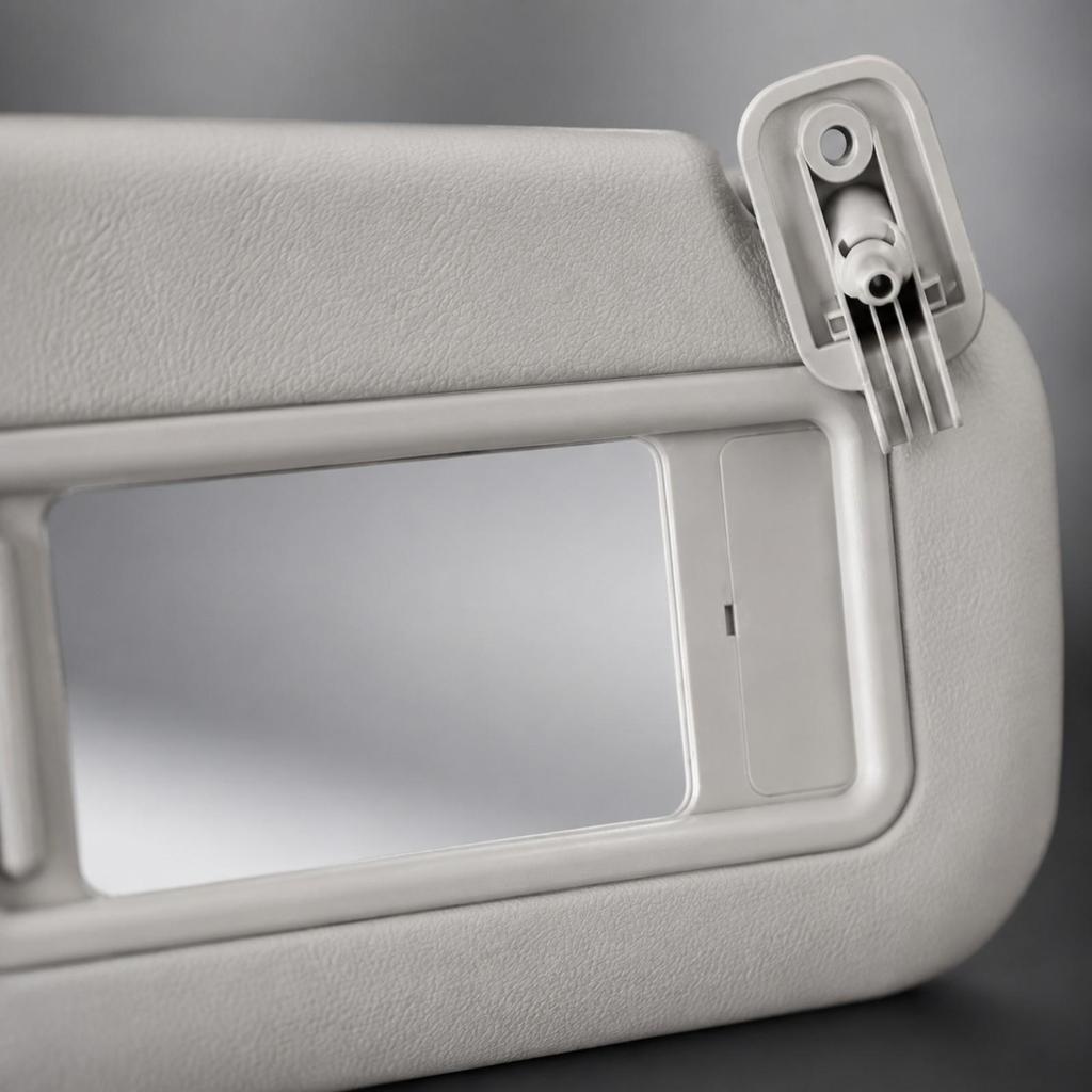 Glare-Blocking Car Accessory Light Gray Vehicle 3 Replacement Sun Visor Slim