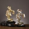 Deep Love Kiss Resin Ornament: Elegant Gift & Decor for Home or Office