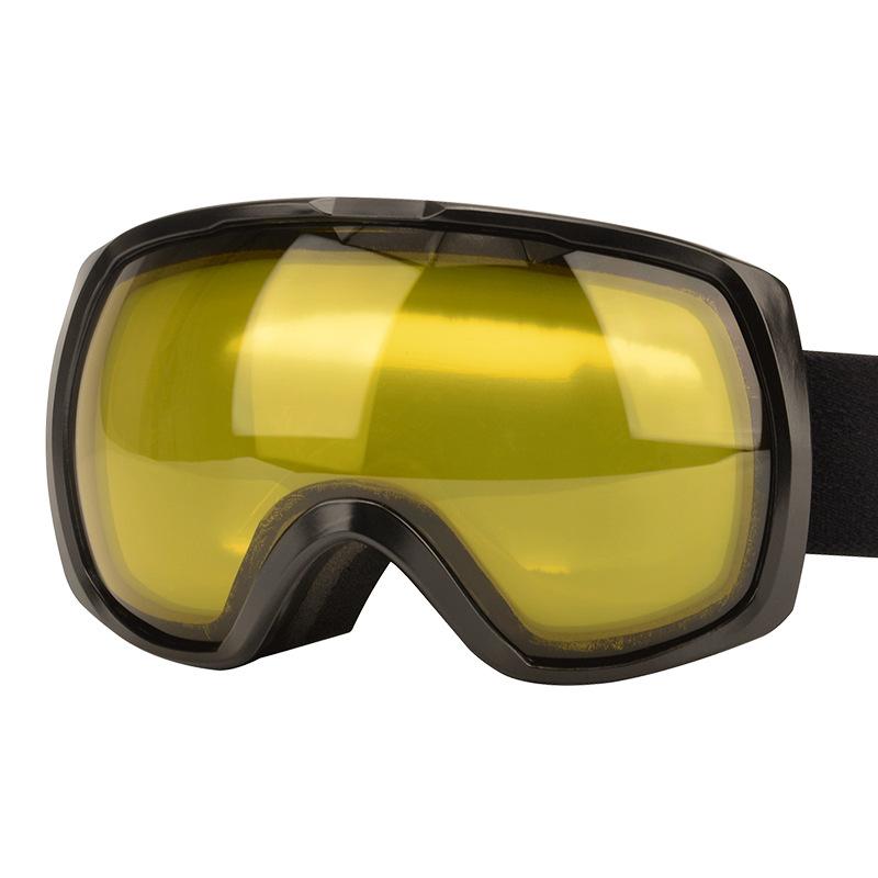 Ski goggles with double-layer anti-fog protection for outdoor sports and mountaineering, unisex, UV protection, compatible with prescription lenses