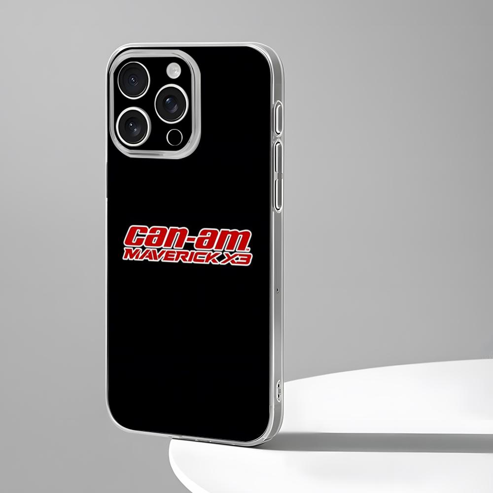 Can Am Can-am Team Phone Case New For IPhone 16 15 14 12 13 11 Pro Max Mini X XR XS Plus Black Silicone Transparent Cover
