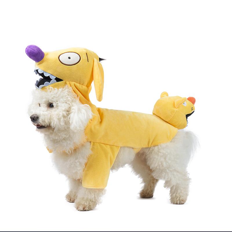 Pet clothing and accessories: Cute dog costumes transform into funny and quirky pet clothes for Halloween, autumn and winter S