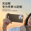 Slim Fit IPhone 14 15 16 Pro Max Case PU Leather Back Cover Shockproof Anti-Scratch Minimalist Design