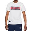 Air X Paris Saint Germain Block Logo T-shirt 'White' Men's DB6510-100