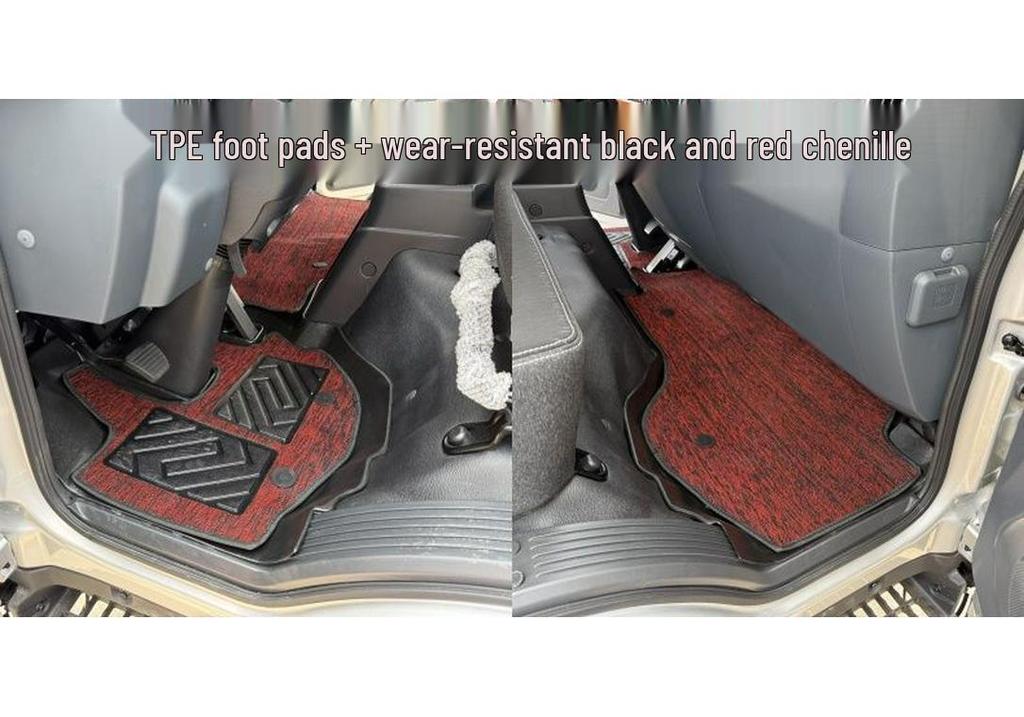 Foton ES5/ES3 Truck TPE Floor Mats for Times Leader, Big King Kong, Ruowo Shenglong, Light Cargo Trucks