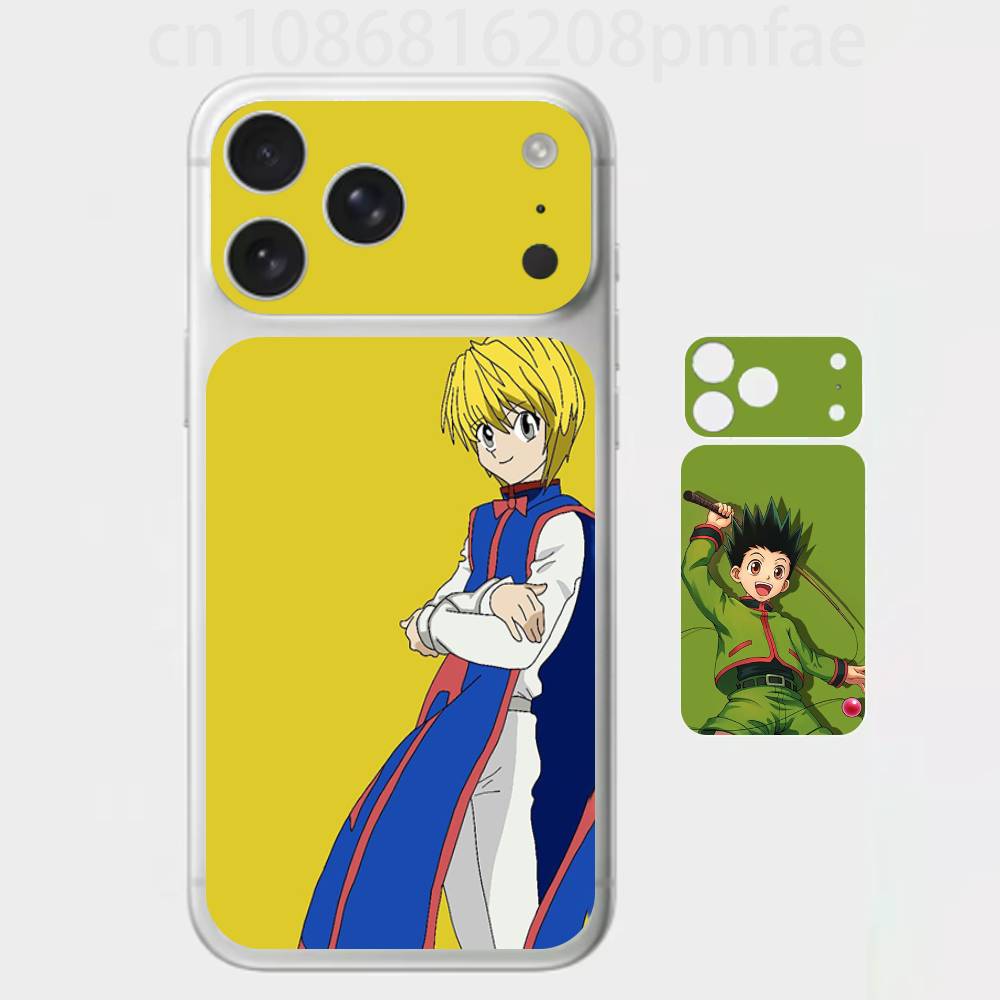 

H-Hunter 3D Full Body Skin Decal for iPhone 17/Pro Max/Air, Color Rear Protective Sticker iPhone17pro