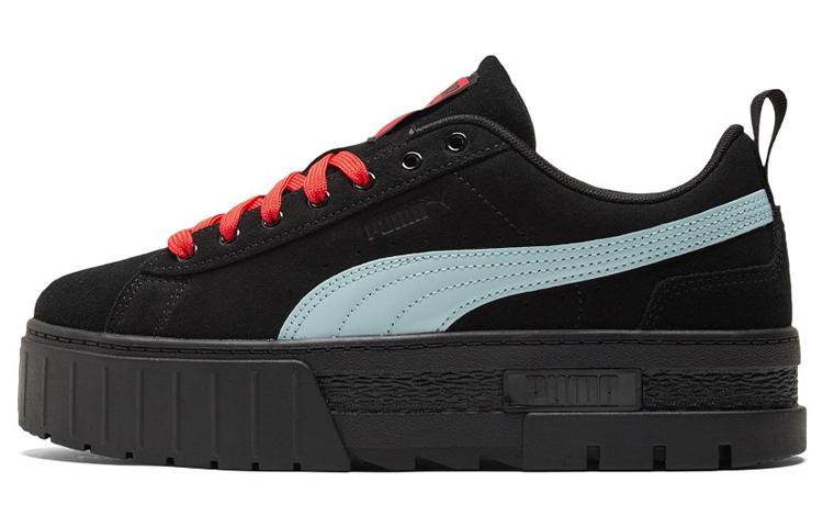 PUMA Mayze Sd Dua Lipa PUMA Black Blue Glow Women s 387294-05 36