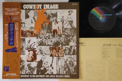 LP Record VARIOUS  Cowboy Image VIM4010 MCA 1976 Japan Obi CountryFolk Used