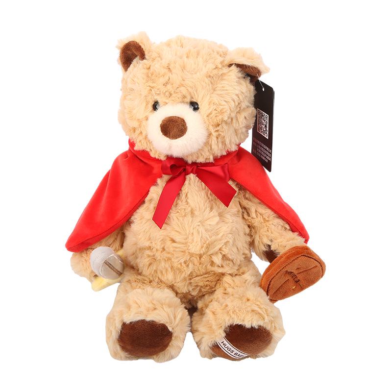 Warrior Bear Plush Toy: Teddy Bear Doll for Baby Cuddles and Kids' Birthday Gift