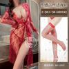 Sex Underwear Long Sexy Mesh Perspective Suspender Straps Pure Desire Loose Nightgown Lace