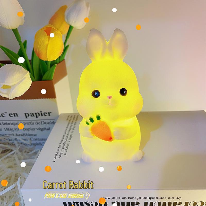 Veilleuse Cartoon Journée des Enfants Vinyle Lampe de Chevet Ornements Cadeaux Créatifs