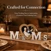 9.84x4.13x0.59 In Wedding Tabletop Letter Sign Decor  Wedding Reception Table Decoration