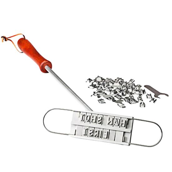 

Брендинг стейка Креативный, легко подвешиваемый, удобный брендинг мяса для барбекю для барбекю серебряный