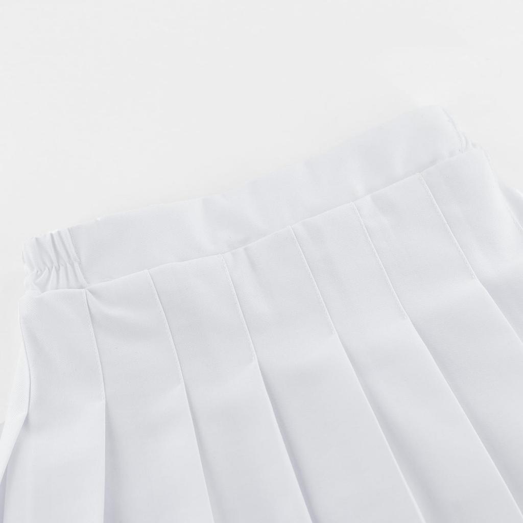 Chickiddos Faltenrock für Mädchen, Schüleruniform, Kinder, Jugendliche, Damen, A-Linien-Rock mit Innenhose, Cosplay, JK-Kostüm, High-School-Schüler,