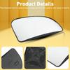 1Pcs Left Right Exterior Side Rearview Mirror Glass for Dodge Ram 1500 2500 3500 4500 5500 Truck with OE Factory Tow Mirrors