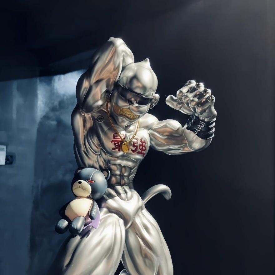 23cm Digimon Adventure Metall Etemon Anime Actionfigur Limitierte Edition Ornament Garage Kit Statue Modell Spielzeug Geschenk