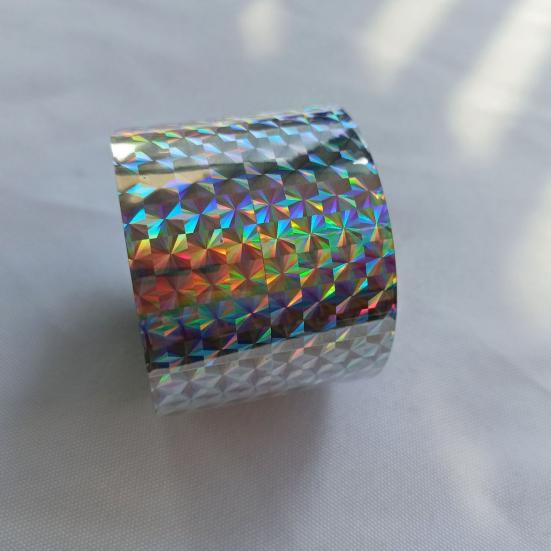 1 Rolle Anti-Vogel-Klebeband, langlebig, lichtecht, PET, tragbares Taubenabwehrband für den Garten