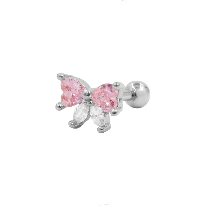 Gaibei 3D Butterfly and Spider Ear Bone Stud Jewelry
