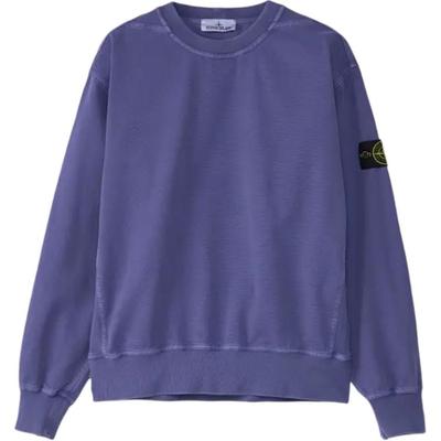 Solid Color Crew Neck Drop Shoulder Long Sleeve Sweatshirt Men Sweatshirt K2S156100016S0184-V0147