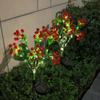 Best-Selling Solar Red Berry Lawn Lights for Christmas Outdoor Decor