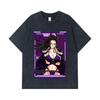 275 GSM Washed T-shirts 100% Cotton One Piece V38 Robin Waifu Print Unisex Heavy Cotton T Shirt