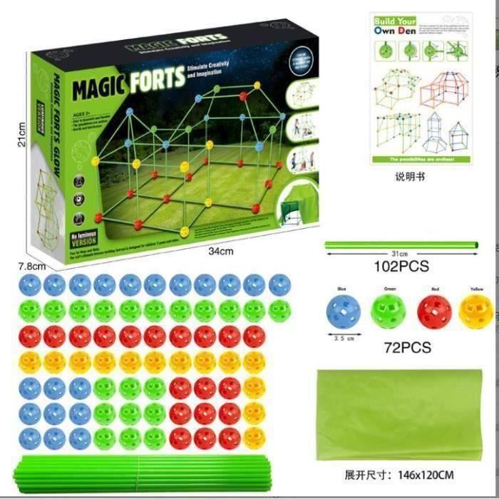 Kit de construction - LL13108 - 175 pièces - Multicolore - Pour enfants à partir de 5 ans - Montage facile