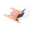 Mousepad with Smartphone Cute Corgi PU Pen Stylish Corgi Design Stand, Foldable, Pattern, Leather, Multifunctional, Office/Home Use, Holder, Slim,