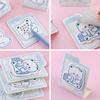 Cute White Bear Record Healing Little Gift Blessings Deskmate Notes Lovely Memo Pad Kawai Stationery Office School Supplies