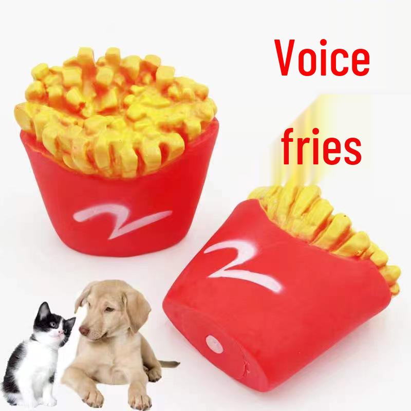 TPR Sound Teething Toy - Bite-Resistant Pet Toy for Small, Medium, and Large Dogs