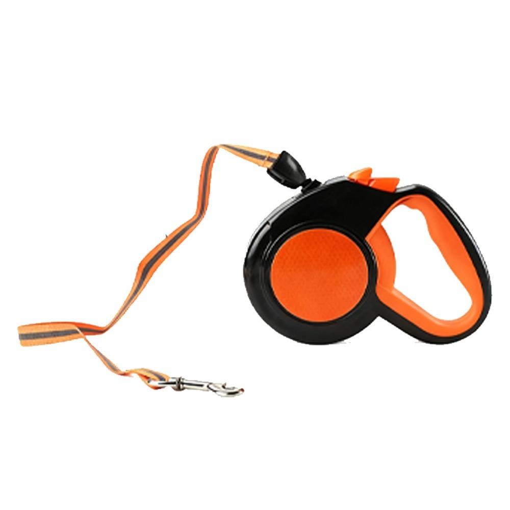 Auto Retractable Retractable Dog Leash Reflective Nylon Pet Traction Rope Dog Lead Dog Training