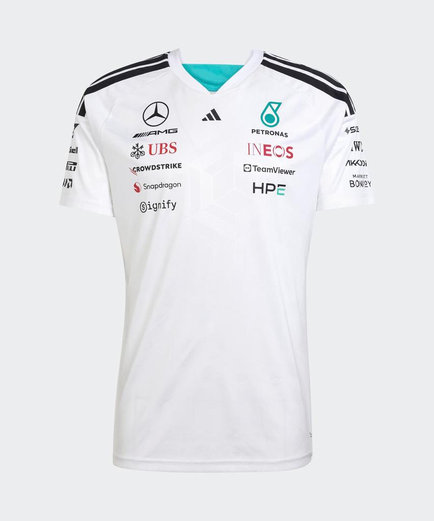 ADIDAS Mercedes-Amg Petronas Formula 1 Team Driver'S Jersey - White / Kf0160