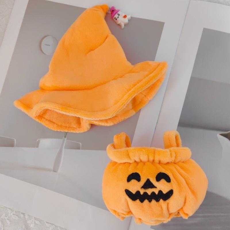 For 17cm Blind Box Doll Clothes Halloween Theme Anime Action Figure Outfit Adorable Dolls Clothes DIY Accessories for Dress up