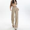 Korean Version of Harajuku High-waisted Straight Jeans Women's Spring and Autumn New Loose Mopping Wide-leg Jeans