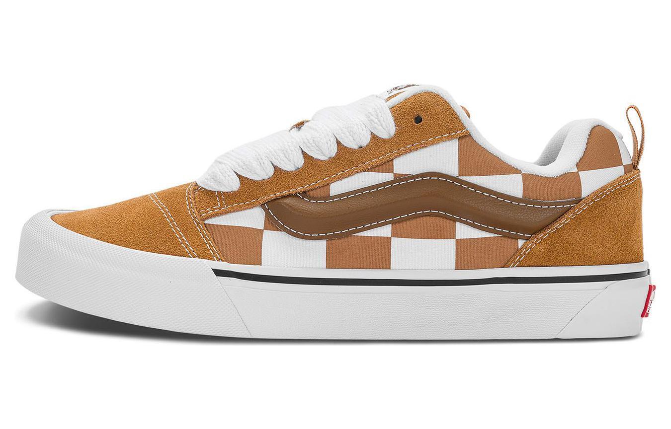 VANS Knu-Skool Low Mega Check Brown - VN000CRPBRO 42.5