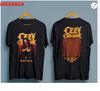 Ozzy Osbourne No More Tours Vol. 2 Welttournee '18 Schwarzes doppelseitiges T-Shirt