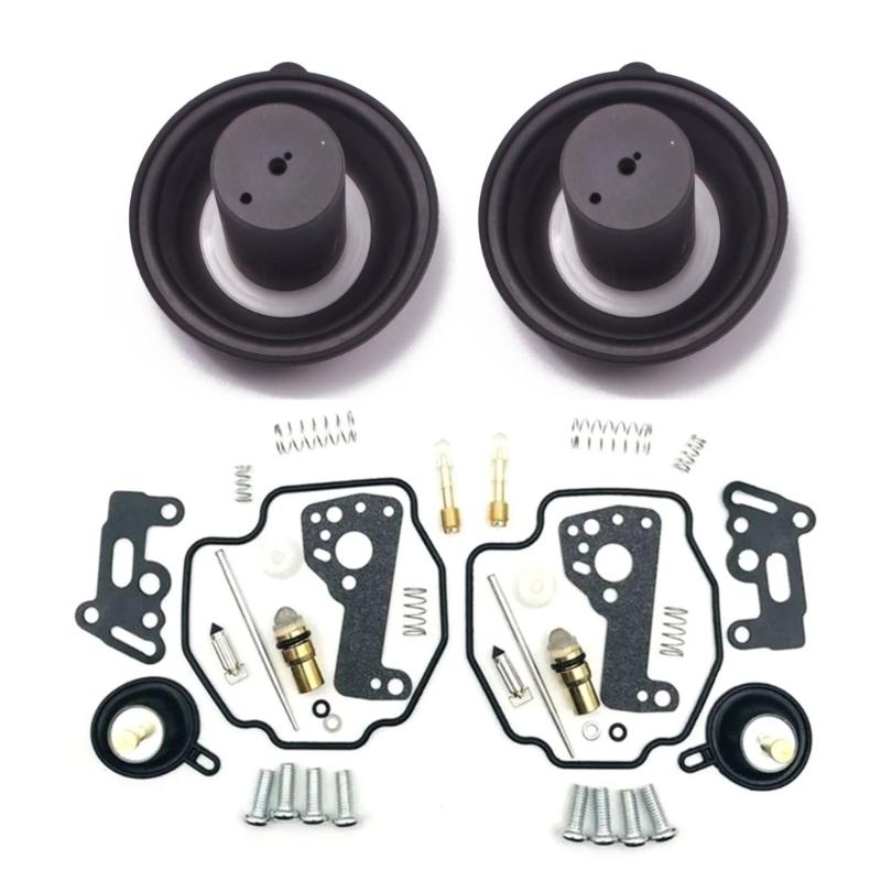 Rebuild Diaphragm Plunger Kit for Virago XV535 Carburetor Repair Rebuild Repairing Set with Diaphragm Easy Installation