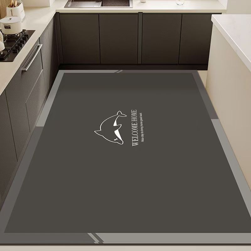 Moderne einfache Küchenbodenmatte, pflegeleicht für den Heimgebrauch, volle Kieselgur-Bodenmatte, rutschfest und schmutzabweisend, wasserabsorbierend und