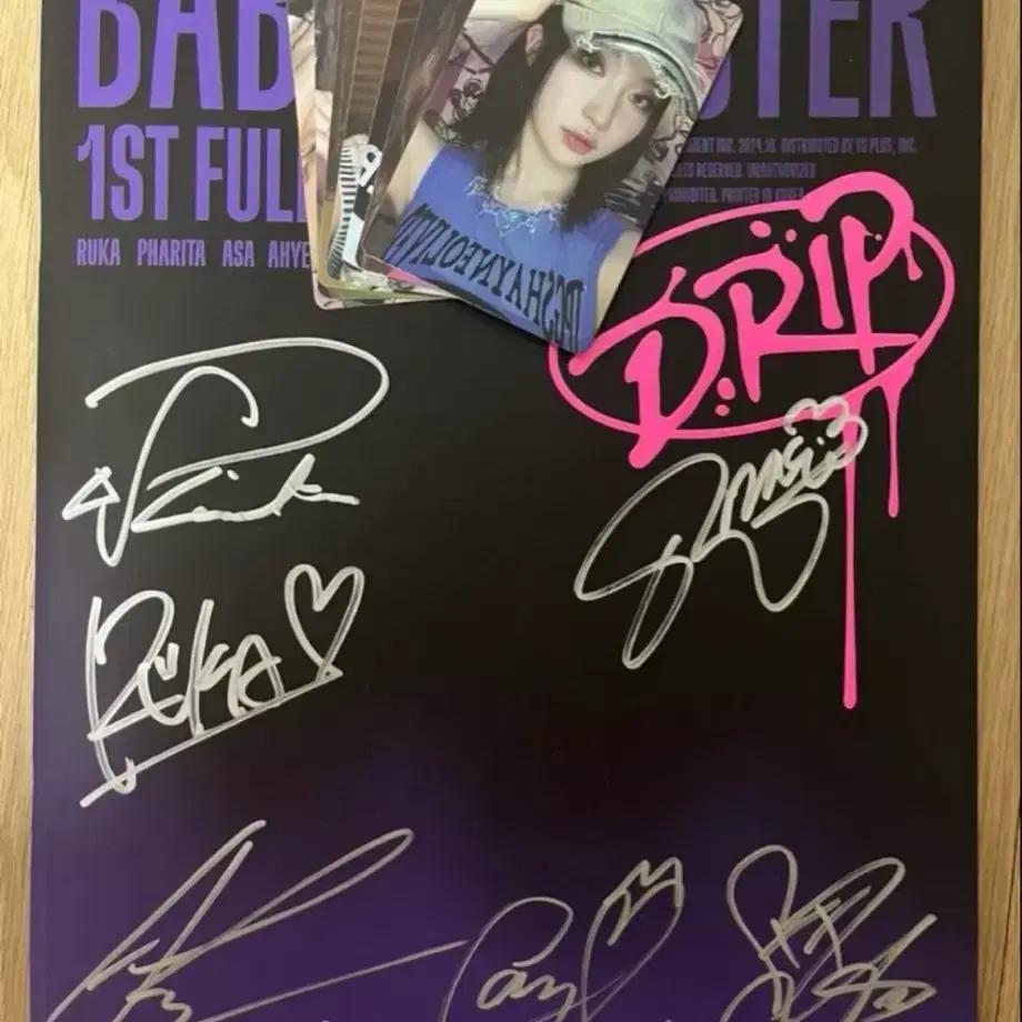 BABYMONSTER Autographed Album