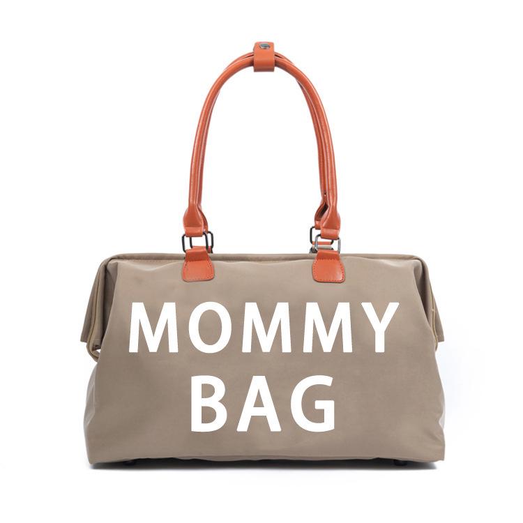 Water-Repellent Large Capacity Maternity Handbag 18-inch хаки