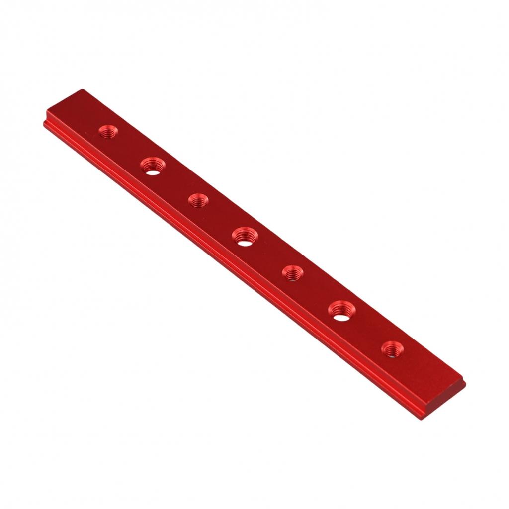 Red Aluminum Alloy T Track/T Bar Slider Miter Jig Tool 100 450mm Length