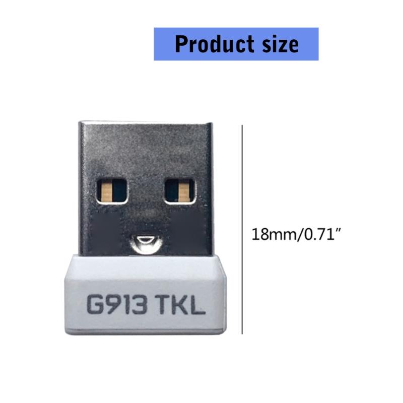 Novo Receptor USB Dongle Sem Fio Adaptador USB para Teclados G913 G913TKL